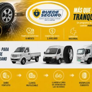 Ruede Seguro Llanta 17.5 / Trabajo Liviano