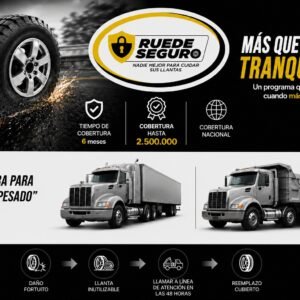 Ruede Seguro Camión 22.5 Pesado